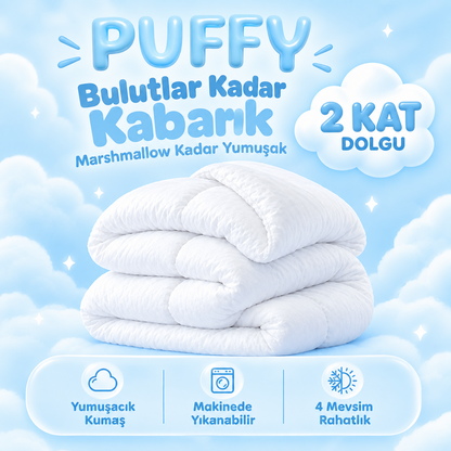 Puffy™ Marshmallow Bulut Yorgan